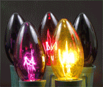 Assorted Twinkle C9 Bulbs 7 Watt Replacement Lamps 25 Pack