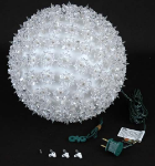 Clear 150 Light Starlight Sphere 10"