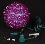 Purple 50 Light Mini Starlight Sphere 6"