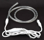 Pure White LED Custom Rope Light Kit 1/2" 2 Wire 120v