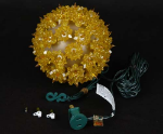 Gold 50 Light Mini Starlight Sphere 6"