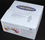 Twinkle Pure White C9 LED Replacement Bulbs 25 Pack