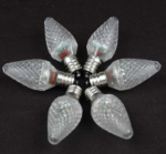 Twinkle Warm White C7 LED Replacement Bulbs 25 Pack