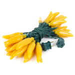Yellow Chili Pepper String lights 35 Count