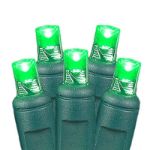 Green LED Net Lights 4x6 Green Wire