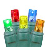 Multi LED Net Lights 4x6 Green Wire