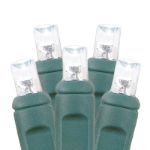Pure White LED Net Lights 4x6 Green Wire
