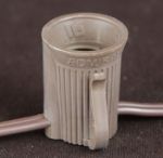 C9 100' String on Brown Wire, 100 Sockets
