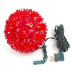 50 Red LED 6" Sphere