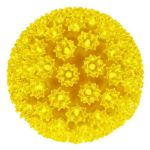 150 Yellow LED 10" Sphere