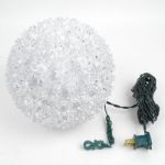 100 Warm White Twinkle LED 7.5" Sphere