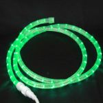 Green LED Custom Rope Light Kit 1/2" 2 Wire 120v
