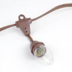 100' Suspended Brown Commercial Grade Stringer 80 Intermediate (e17) Base Sockets