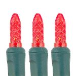 50 LED M8 Light Set - Red - Green Wire