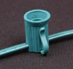 C7 200' Stringer 24" Spacing, 100 Sockets - Green Wire