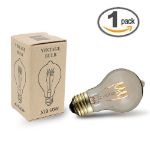 A19 Vintage Edison Bulb - E26 - 60 Watt -1 Pack** ON SALE**