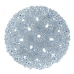 100 Twinkle LED 7.5" Sphere Pure White