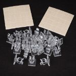 Mini Adhesive Clip for Mini Lights 100 Pack