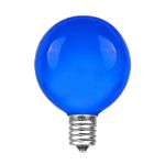 Blue Satin G40 Globe Replacement Bulbs 25 Pack