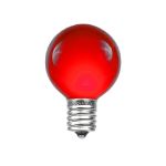 Red Satin G30 5 Watt Replacement Bulbs 25 Pack
