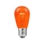25 Pack of Transparent Assorted S14 11 Watt Bulbs Medium Base e26
