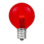 Red LED G50 Globe Bulbs - 5pk