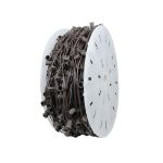 Premium Commercial Grade C7 1000' Spool 12" Spacing 8 Amp Brown Wire