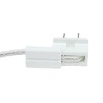 SPT-1 Male Plugs White - 5 Pack