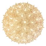 Clear 150 Light Starlight Sphere 10"
