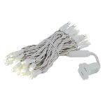 20 Light Warm White LED Mini Lights White Wire