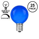 Blue Satin G30 5 Watt Replacement Bulbs 25 Pack