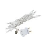Non Connectable White Wire Mini Lights 10 Light 5.5'