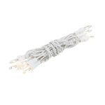 Non Connectable White Wire Mini Lights 10 Light 5.5'
