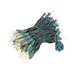 Clear Christmas Mini Lights 100 Light 34 Feet Long