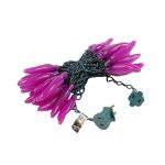 Purple Chili Pepper String lights 35 Count 