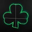 24" Shamrock LED St. Patrick's Day Motif