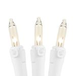 Non Connectable White Wire Mini Lights 10 Light 5.5'