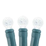 Coaxial G12 50 LED Pure White 4" Spacing Green Wire