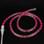 Pink LED Custom Rope Light Kit 1/2" 2 Wire 120v