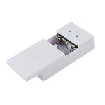 20 LED Battery Operated Lights Pink White Wire