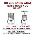 Pink Ceramic Opaque C7 5 Watt Replacement Bulbs 25 Pack