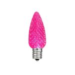 Pink C7 LED Replacement Bulbs 25 Pack