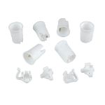 C9 SPT-1 White Sockets 50 Pack