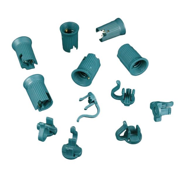 C9 SPT-1 Green Sockets 50 Pack