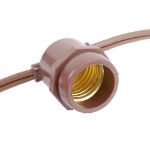 100' Brown Commercial Grade Stringer (E26 Base)