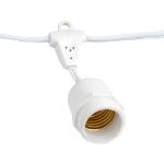 37.5' Suspended White Commercial Grade Stringer (E26 Base)