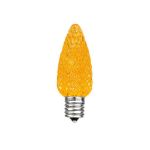 Amber/Orange C7 LED Replacement Bulbs 25 Pack