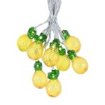 Pineapple Lights White Wire