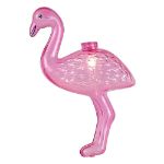 Flamingo Lights White Wire