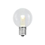 Designer Series Warm White G30 LED  Base e12 Bulbs 25 Pack